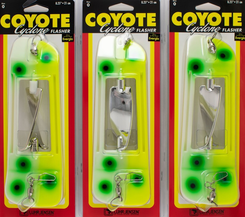 (LOT OF 3) LUHR JENSEN COYOTE CYCLONE FLASHER 0 8.25" 5800-000-6110 FRGRC CP1197