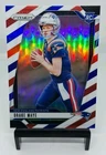 Drake Maye 2024 Prizm Red White & Blue Rookie #329