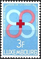 Timbre Croix rouge (Donneurs de sang) Luxembourg 728 ** - 85385FV