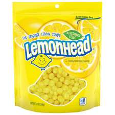 Hard Lemon Candy, Refreshingly Citrus, Resealable Bag, 12 oz