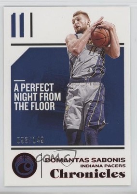 2018-19 Panini Chronicles Red 93/149 Domantas Sabonis #29 5xx