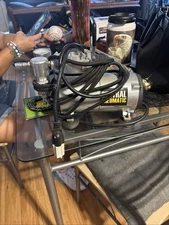 Central Pneumatic 1750 Rpm 58 Psi Oilless Airbrush Compressor