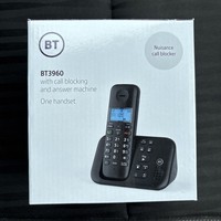 BT Digital Cordless Answering Machine Phone - 3960 BT3960 - Block Nuisance Calls