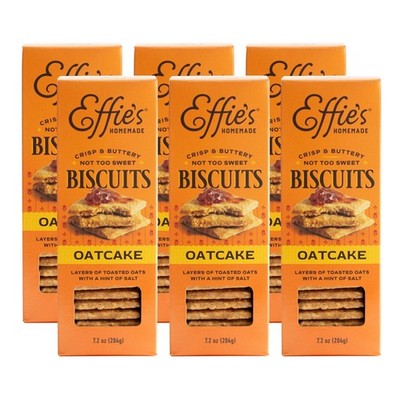 Butter Oat Biscuits, Cheese & Jam Pairing, 6 Pack