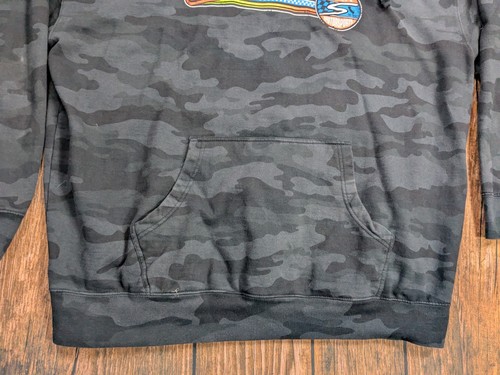 KYLE LARSON DIRT TRACK #57 3XL CAMO HOODIE SHIRT SPRINT CAR SILVA - Picture 6 of 12