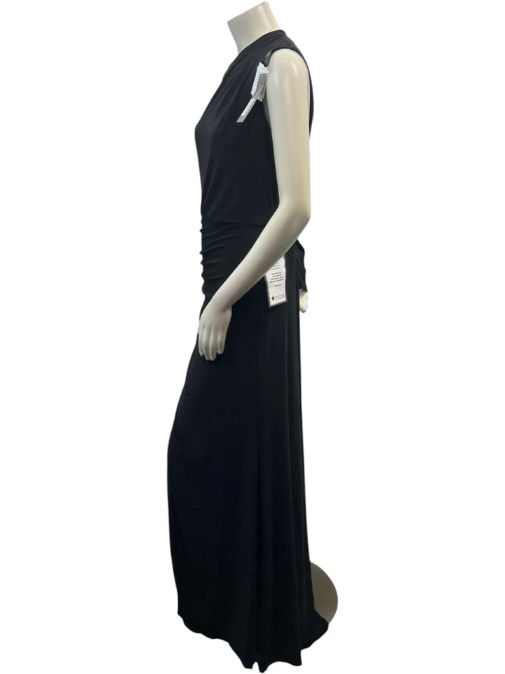 Besty Adam Dress Womens Plus Size 16W Black Long One Shoulder New - Image 4 of 4