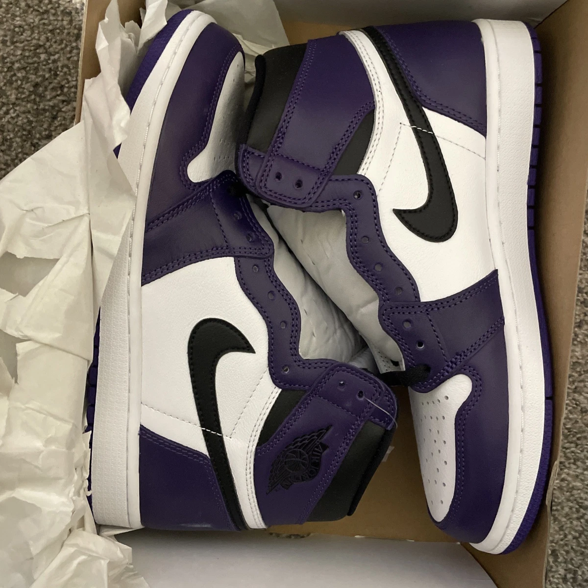 b*o様 NikeAirJordan1 RetroHigh OG Court P Amazon.com | Air Jordan 1 High OG 