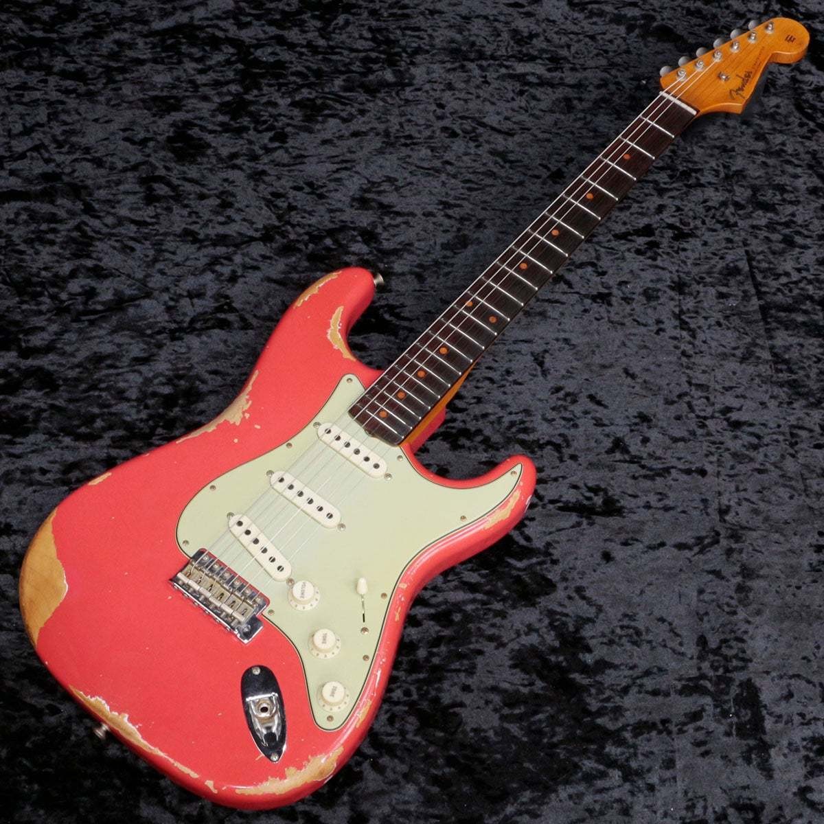 Fender Custom Shop 1960 Stratocaster Heavy Relic Aged Fiesta Red