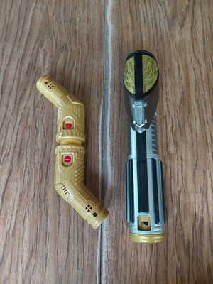 Star Wars Blade Builder Yellow Lightsaber Jedi Knight With Connecting Pieces