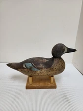Vintage Mason Blue Wing Teal Decoy Circa 1920s
