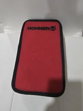 Set of Hohner blues harmonicas.Pack Of 7. Brand New With Red Case.