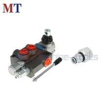 1 Spool Hydraulic Directional Control Valve 3600 PSI 11 GPM BSPP+Conversion Plug