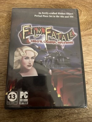 Film Fatale Pc Cd-ROM Video Game 13 E-Everyone (New Sealed)