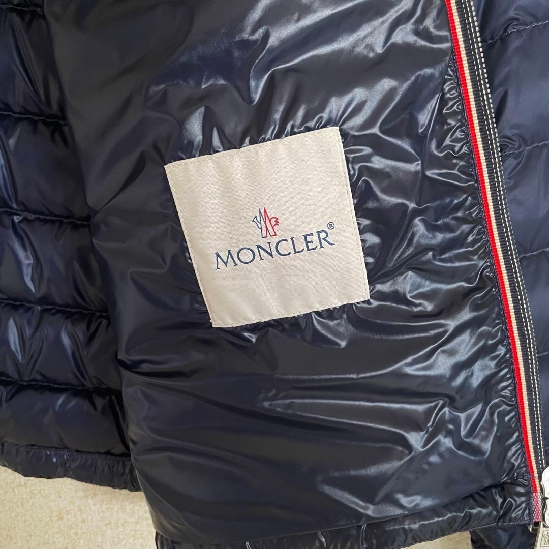 MONCLER DANIEL Light Down Jacket Navy Tricolor Me… - image 6