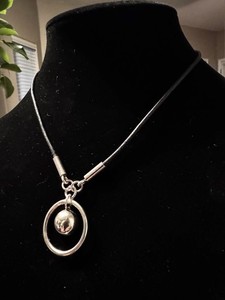 17” Sterling Silver Minimalist Geometric Necklace 15.4g