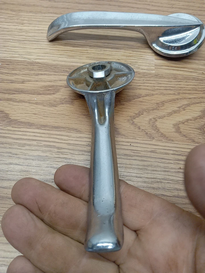 1957 1958 Ford Fairlane 500 Custom 300 внутренних дверных ручек комплект 2 - Изображение 3 из 4