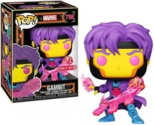 Funko POP! Marvel X-Men - Gambit Blacklight