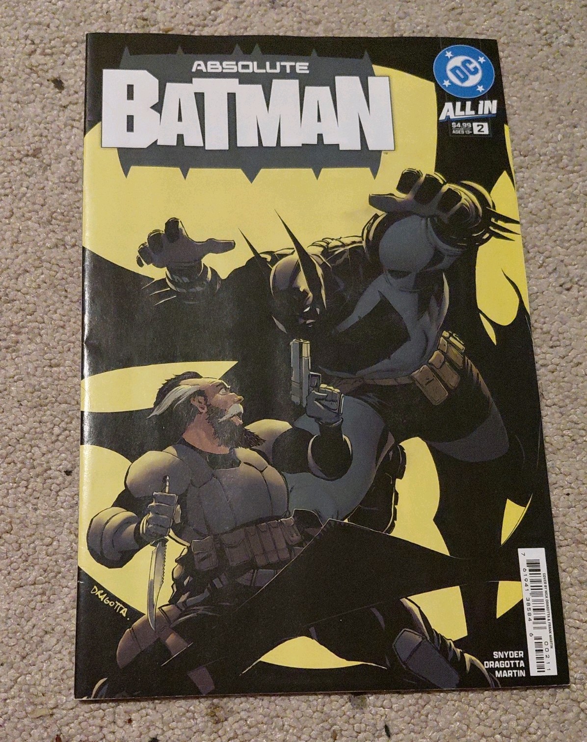 Absolute Batman #2 First Print