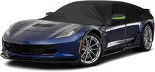 Half Car Cover Compatible with 1997-2025, Protector Car Body-1997-2025 Corvette