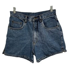 Vintage Bill Blass High-Waisted Denim Jean Shorts Size 12 90s Mom Shorts