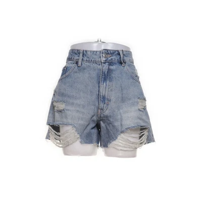 Topshop, Jeans Shorts, Größe: 40, Blau, Baumwolle/Polyester, Einfarbig #UX4 - Bild 1 von 4