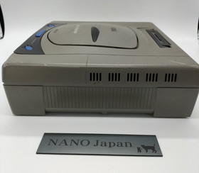 Sega Saturn Console HST-3210 Gray Model Two controllers Tested Japan NTSC-J