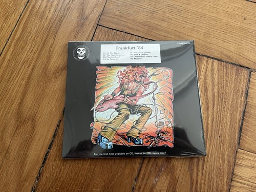 Metallica Frankfurt 1984 Splatter CD No Vinyl Live Slayer Motörhead Anthrax Rar - Imagen 2 de 3