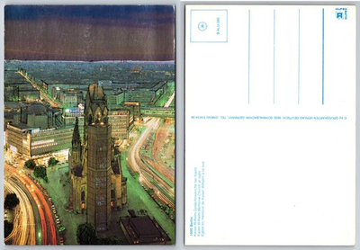 #ad Continental Kaiser Wilhelm Memorial Church Postcard $4.83