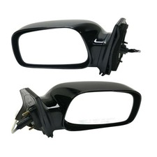 Paintable Power Side Mirrors Pair Toyota Corolla 2003-2008 Non-Folding