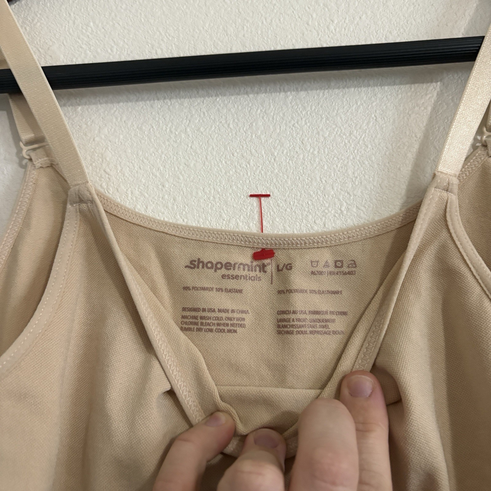 Women's Shapermint Essentials Control Cami Tan La… - image 6