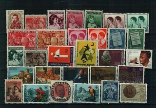 Jugoslawien Briefmarken 1 Steckkarte postfrisch