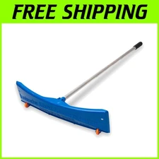 Snow Roof Rake - 20ft , Built-in Wheels, Easy Assembly