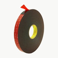 3M VHB Double-Sided Acrylic Foam Tape - Black 5952 3/4" x 36 yards