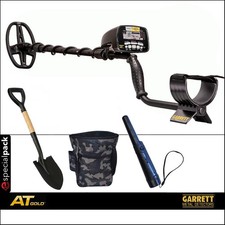 METAL DETECTOR AT GOLD GARRETT INCLUSI PINPOINTER PALA MARSUPIO
