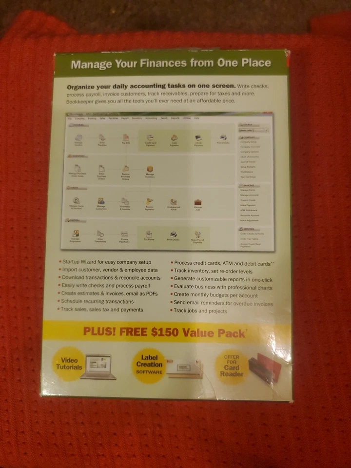 My software Bookkeeper. Manage Business Finances. Windows XP, Vista, 7, 8, 10 - Image 3 of 3