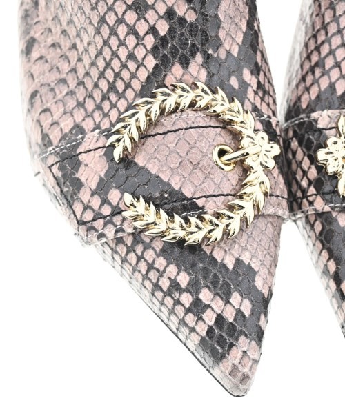 Pollini Booties PinkxBlack(Python) EU36(Approx. 2… - image 6