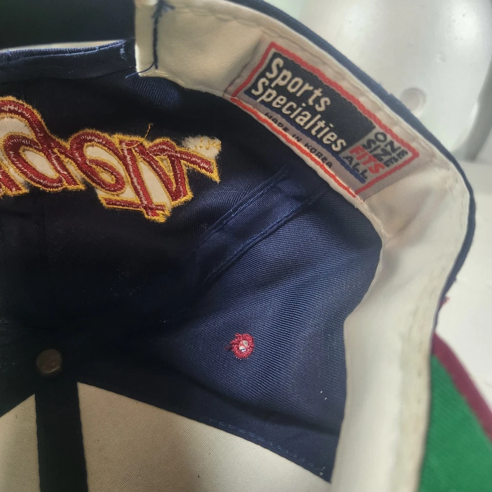 Denver Nuggets Sports Specialties Винтажная шляпа Script Back Champions Редкая  - Изображение 4 из 4