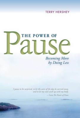 The Power of Pause : Becoming More by Doing Less Paperback Terry