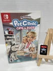 My UniversePet Clinic Cats & Dogs Nintendo Switch With Original Case VGC