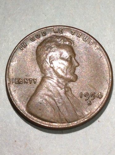 Rare Error Two S Mint Marks On a 1954S Wheat Penny- Dramatic Major Error Coin - Picture 3 of 5