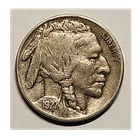 1927 S Buffalo Nickel 5C - Fine- Scarce Key Date-Beautiful Classic Circ. Coin #1