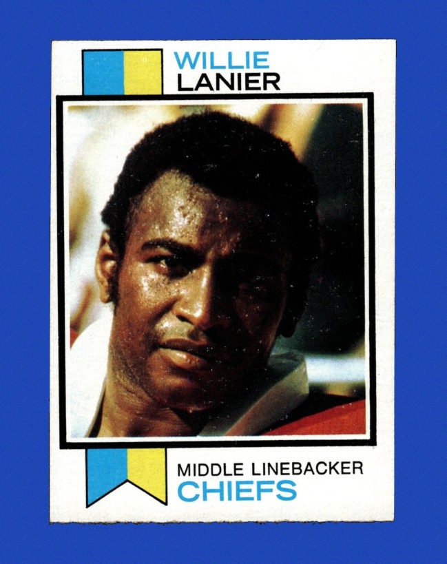 1973 Topps Set-Break #410 Willie Lanier EX-EXMINT *GMCARDS*