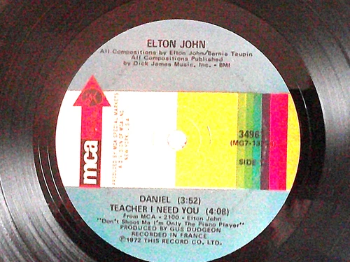 Elton John,MCA Special Markets,"Elton John"US,7" EP,1972, 4 classic songs, M-