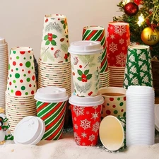 Gerrii 100 Set Christmas Paper 9.8 inches (W) x 3.4 (H), Multicolor 