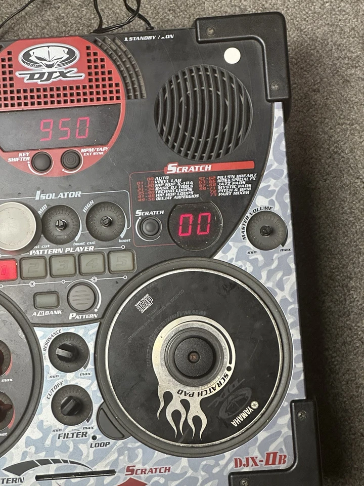 YAMAHA DJX-IIB DJ Mixer Rhythm Machine Sequencer Effector DJXIIB Tested Working - Image 4 of 4