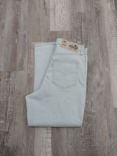 Levi's SilverTab High Waist Mom Jeans Damen (31x27) Stone Wash Blau - Bild 1 von 9