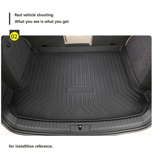 Rear Trunk Tray Car Cargo Mat Tray Liner For Hyundai IX35 2010-2017 - Picture 4 of 12