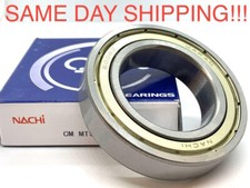 NACHI 6008 ZZ C3 DEEP GROOVE BALL BEARING, METAL SHIELDED 2Z 40x68x15 mm