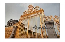 *2013* 'VERSAILLES FRONT GATE2 ' - PARIS'   17"X 11"- 100 LB CARDSTOCK UN-FRAMED