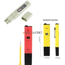 Digital PH Meter / TDS Tester Aquarium Pool Hydroponic Water Monitor 0-9999 PPM
